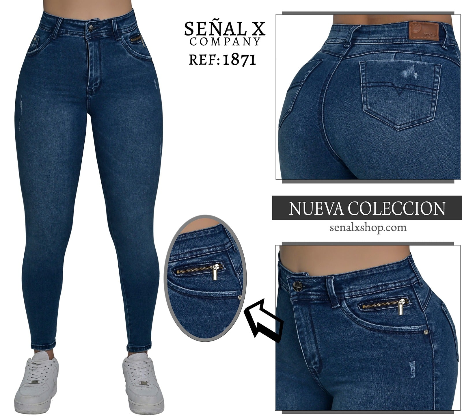 Jeans para dama 2020 sale