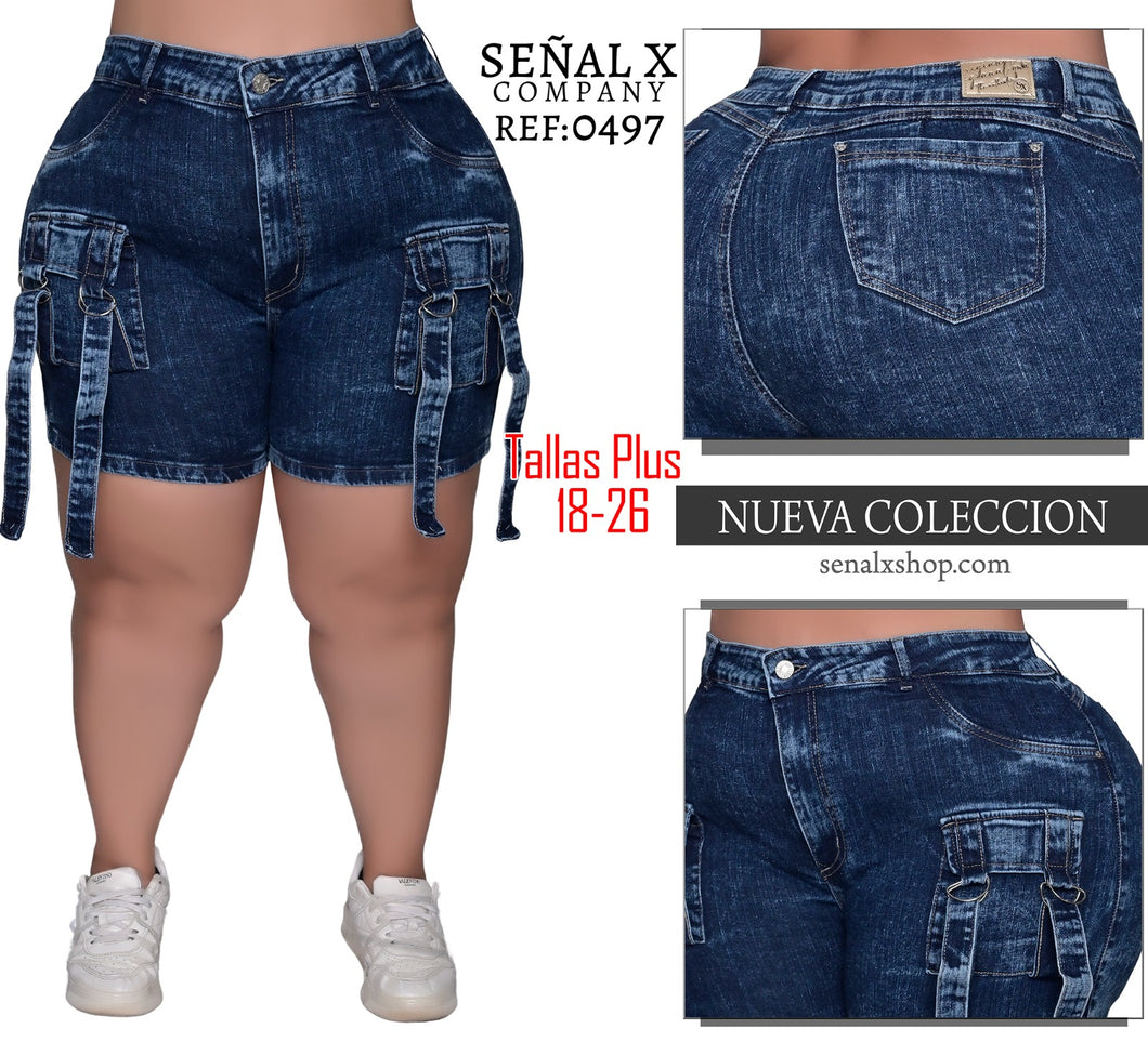 SHORTS  PLUS CARGO REF 0497