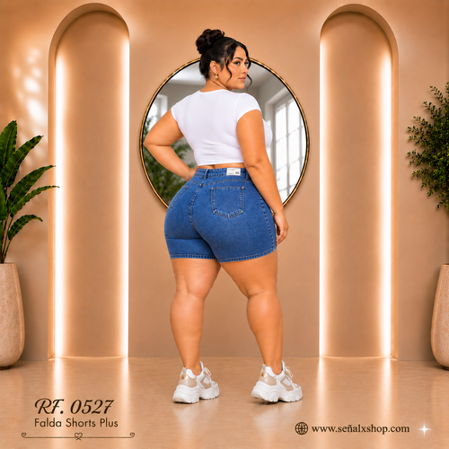 Falda shorts plus 0527