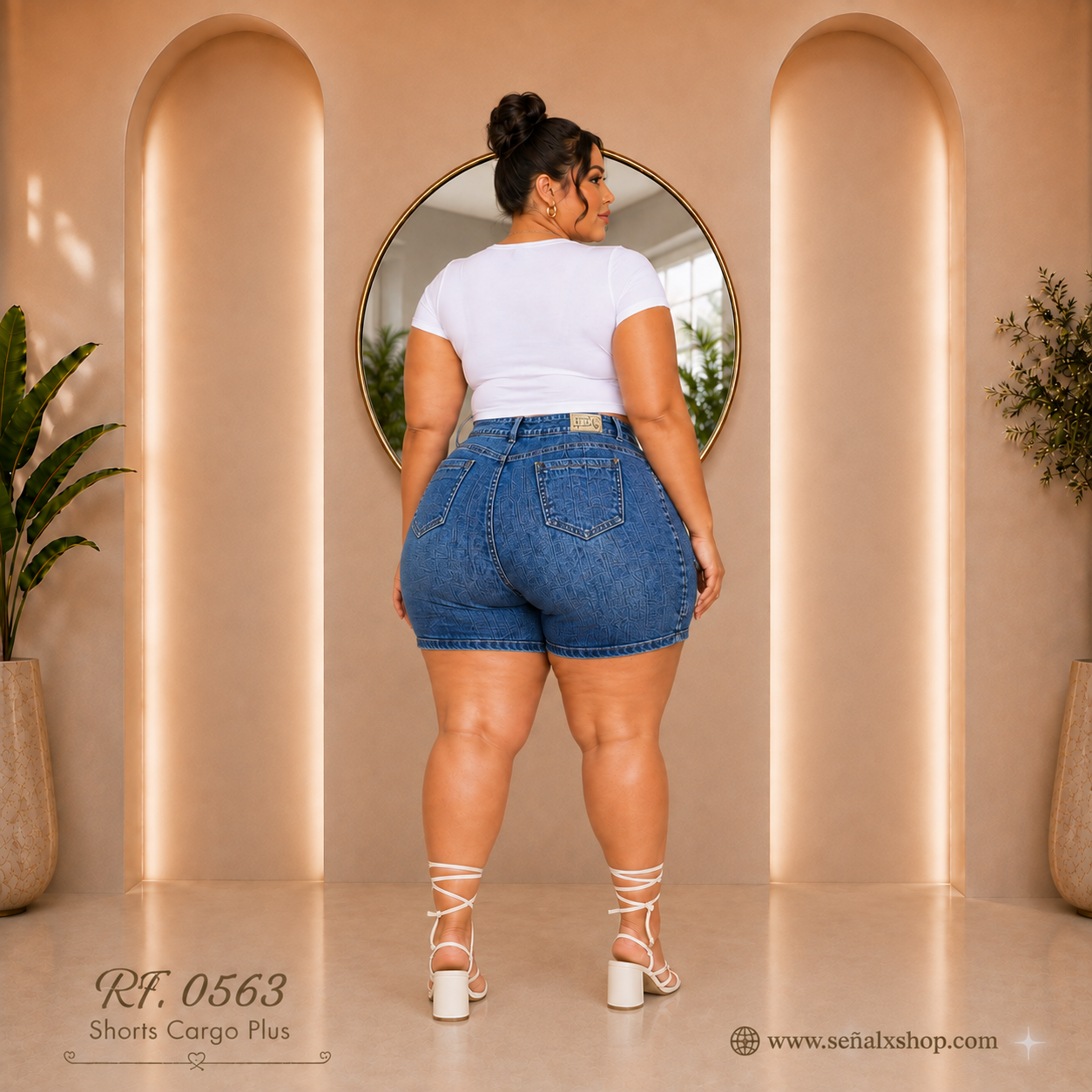 Shorts Cargo  Plus  0563