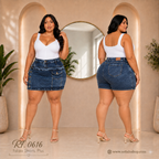 Falda shorts plus 0616