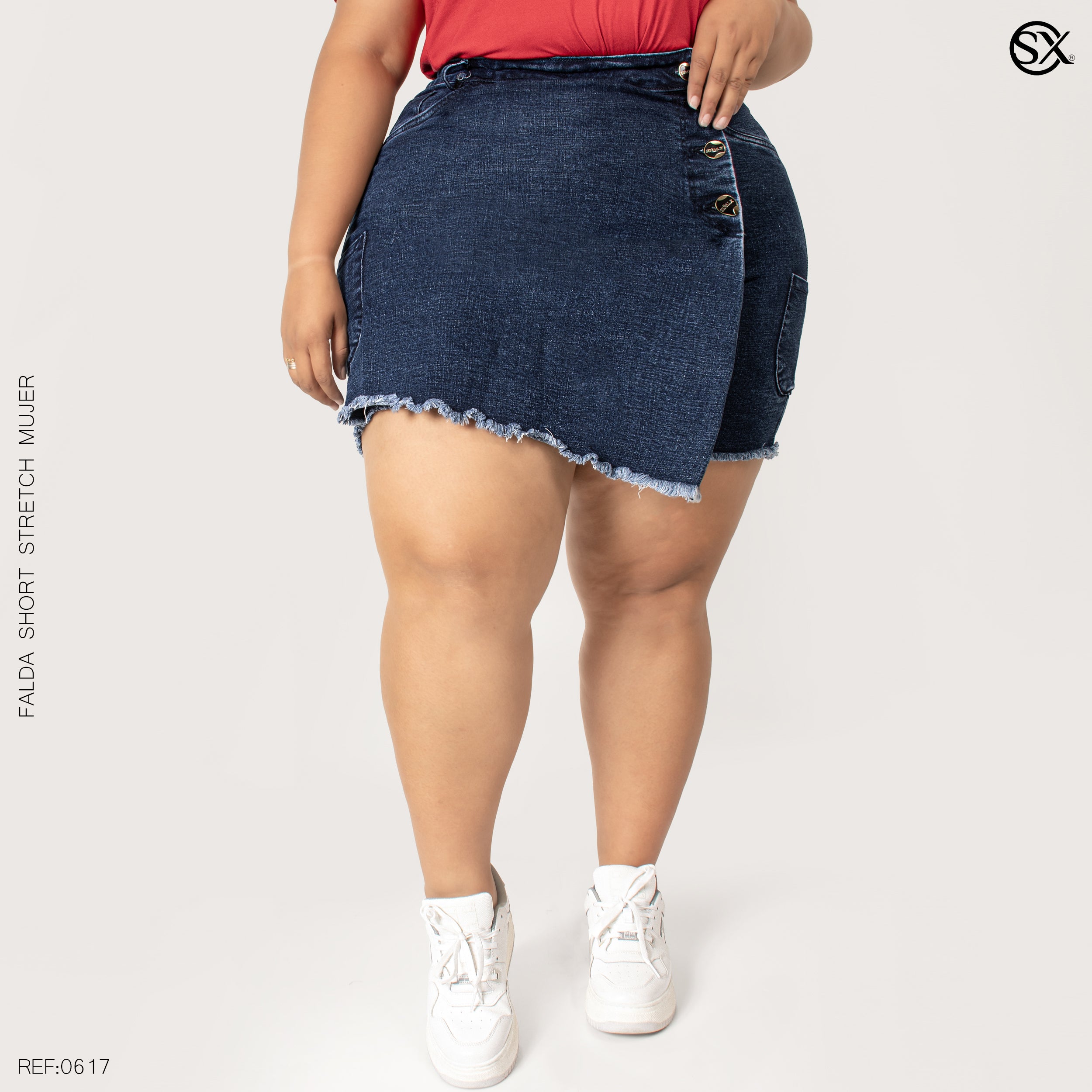 Falda shorts plus 0617