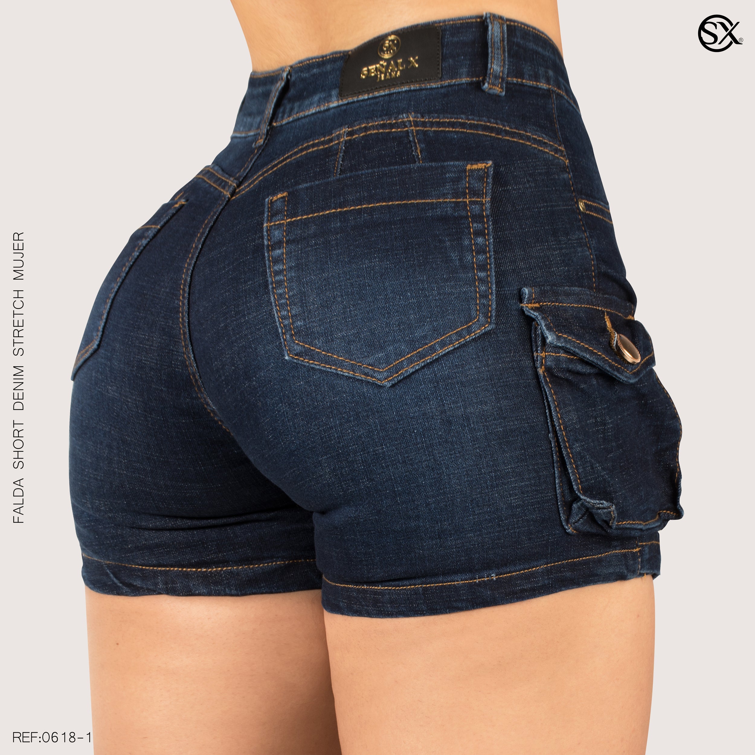 Falda Shorts  0618-1