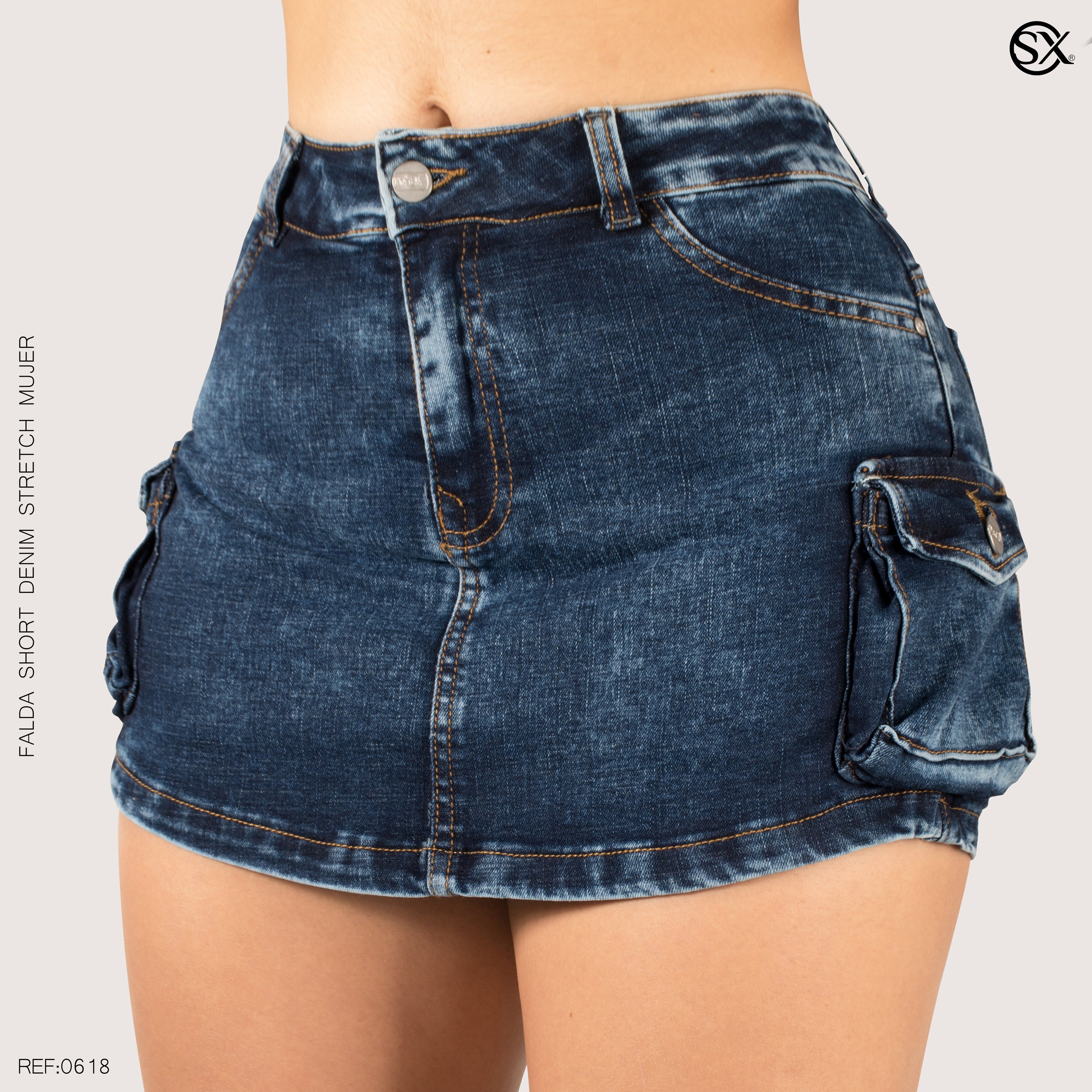 Falda Shorts Cargo 0618