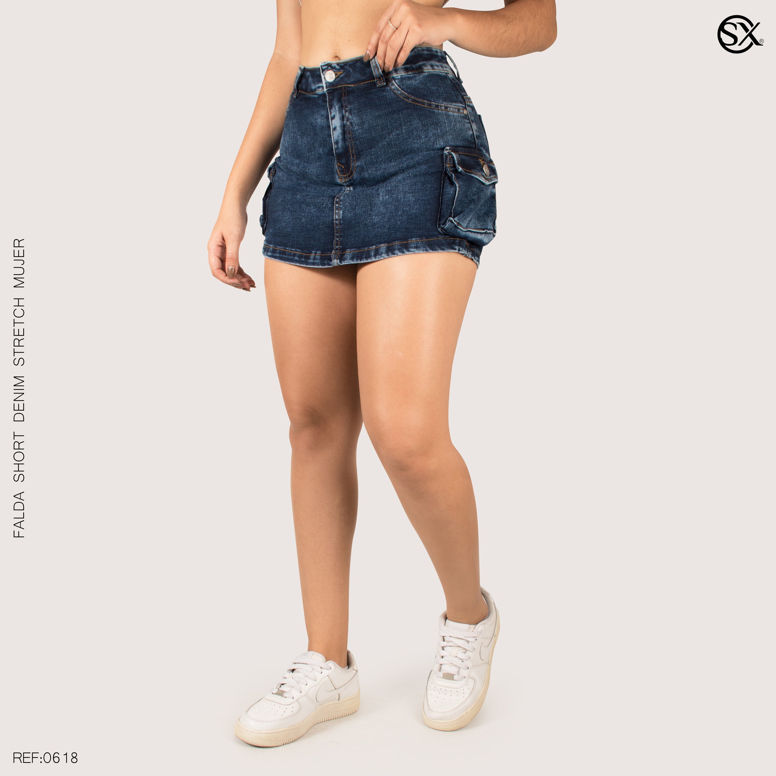 Falda Shorts Cargo 0618
