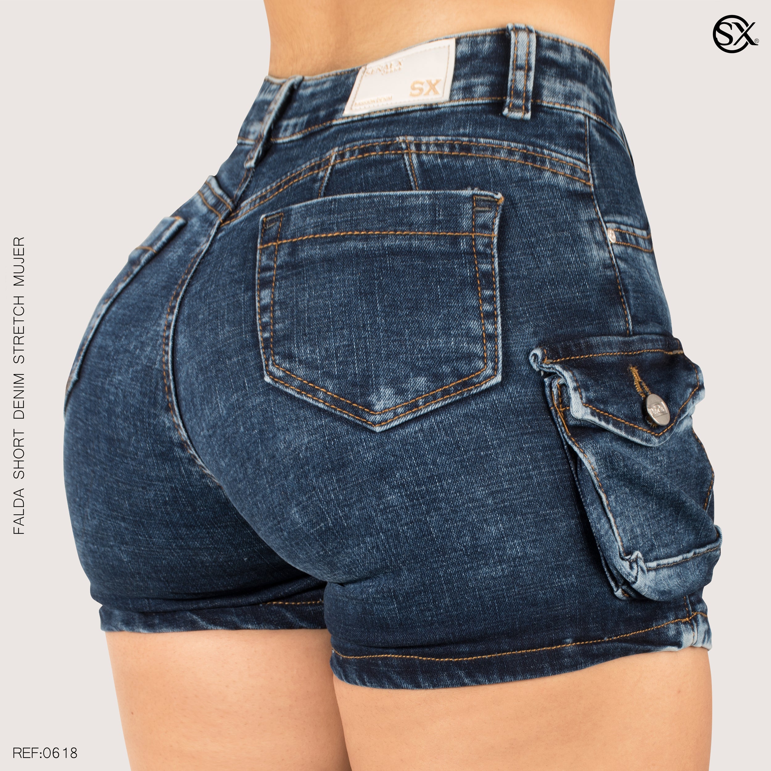 Falda Shorts Cargo 0618