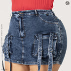 Falda shorts plus 0619