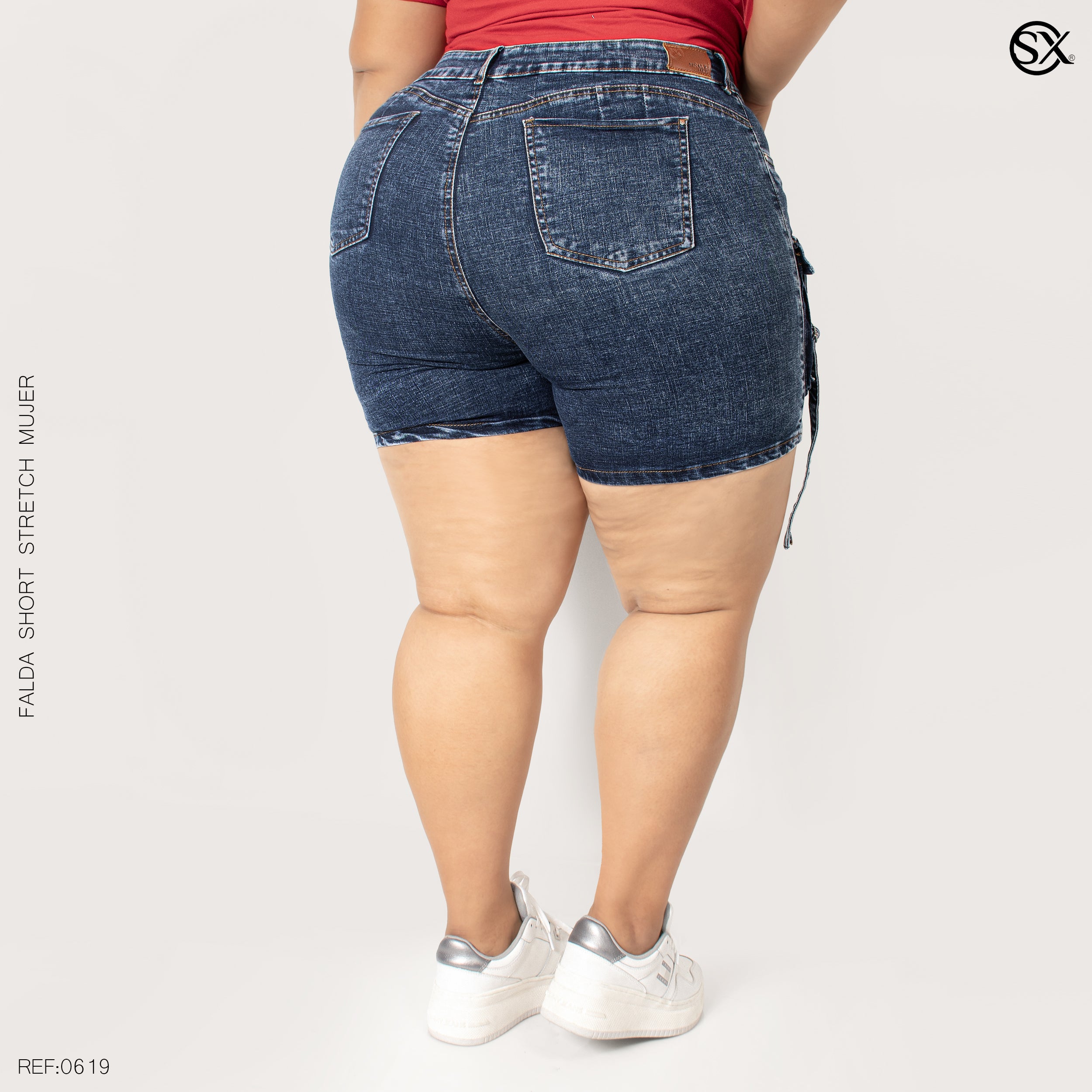 Falda shorts plus 0619