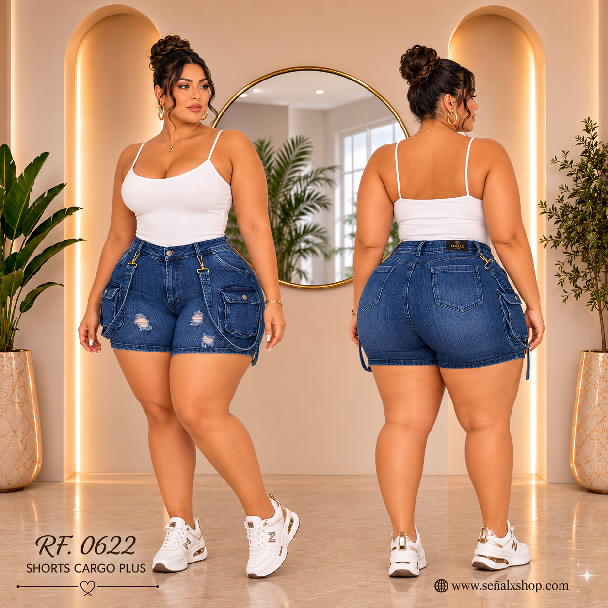 Shorts Cargo  Plus  0622