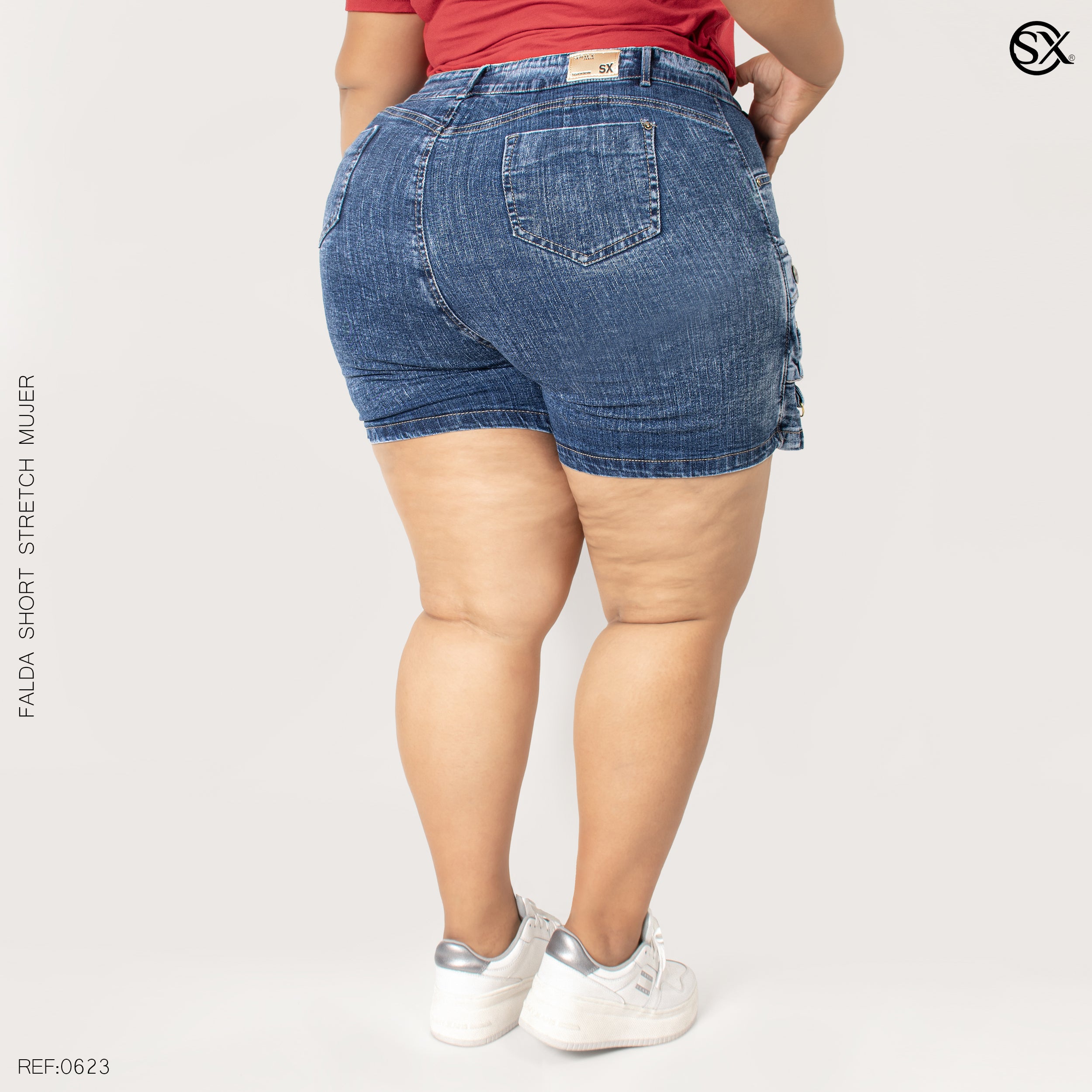 Falda shorts plus 0623