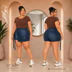 Falda Shorts Plus 0624