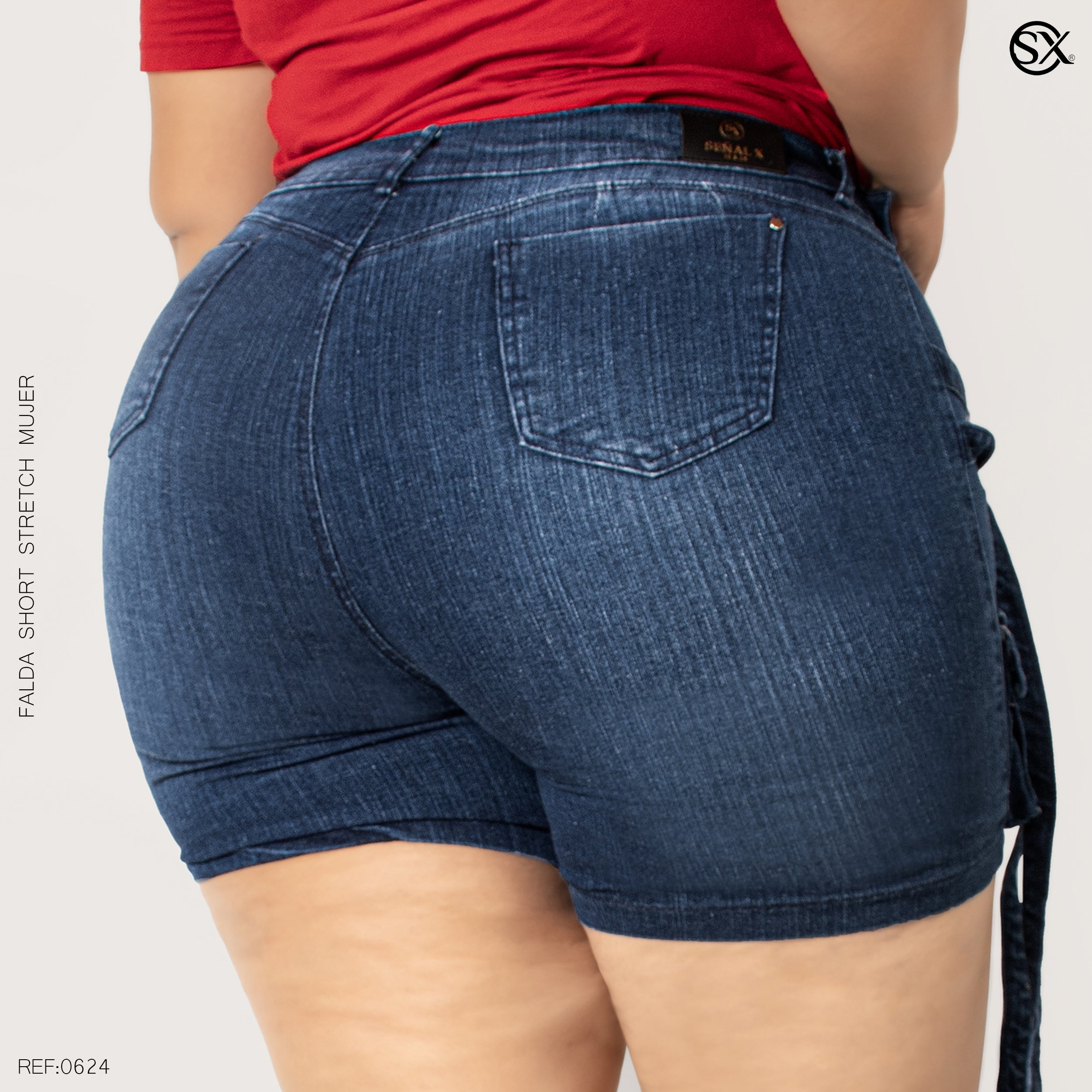 Falda shorts plus 0624