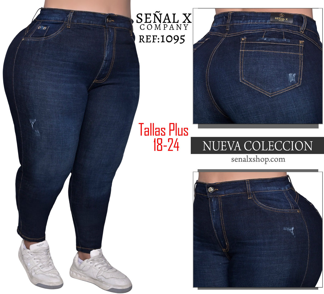 JEANS MUJER CLASICO PLUS REF 1095