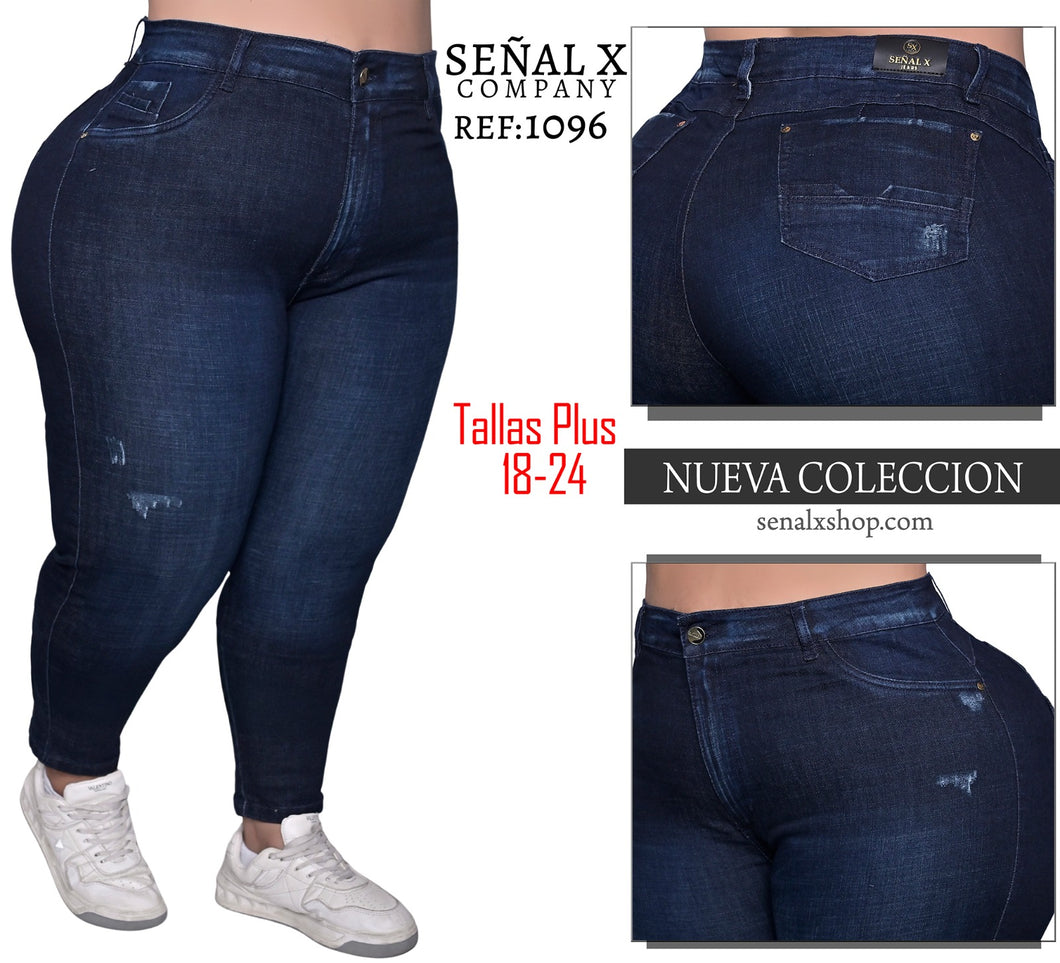 JEANS MUJER CLASICO PLUS REF 1096