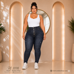 Jeans Mujer Plus 1098