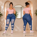 Jeans Mujer Plus 1185