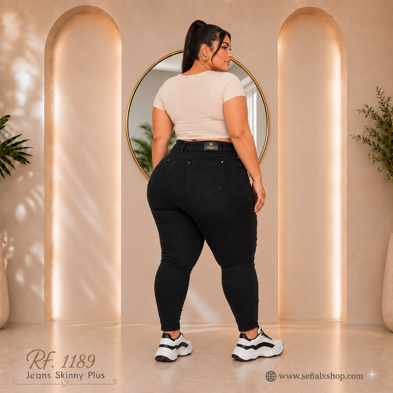 Jeans Mujer Plus 1189