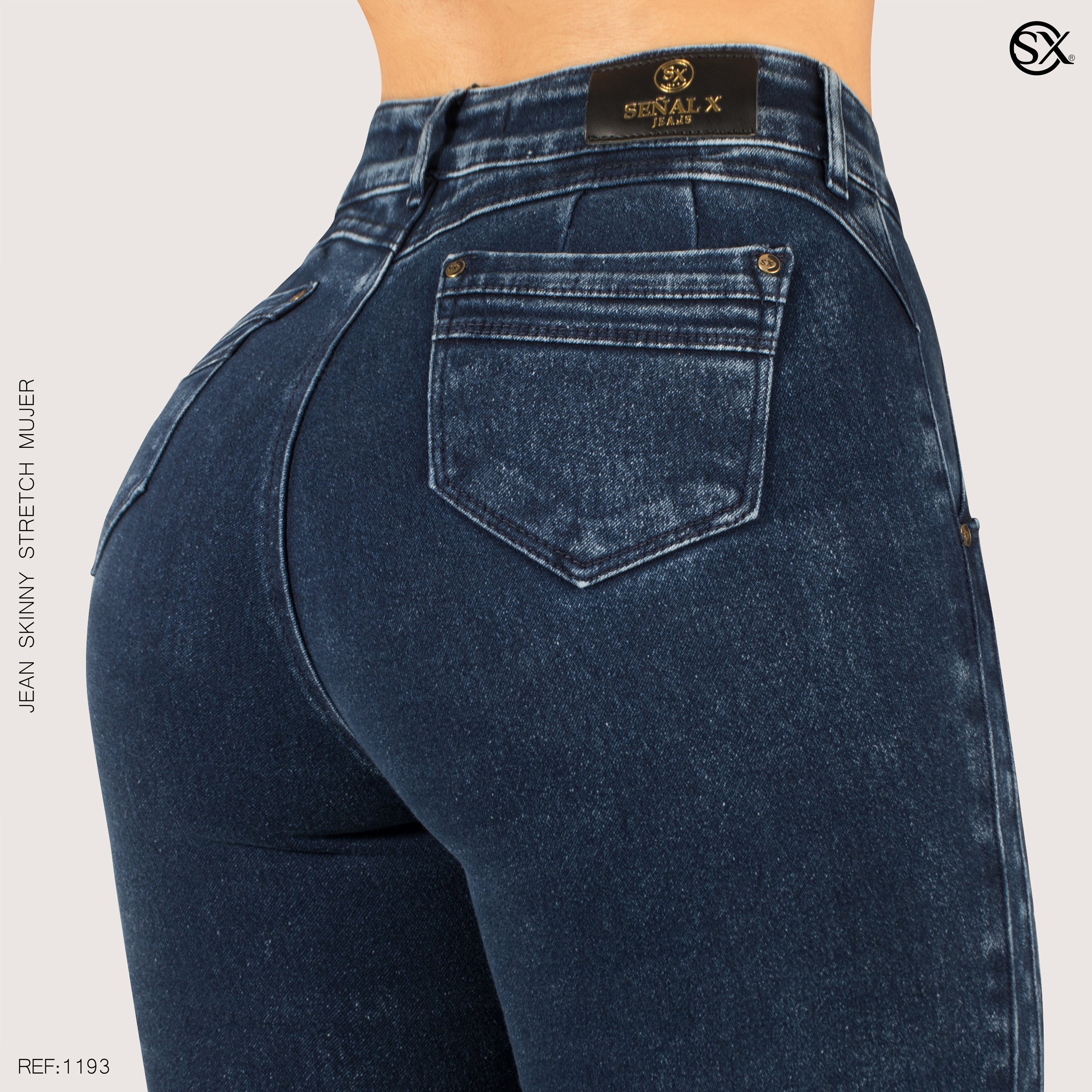 Jeans mujer Skinny 1193
