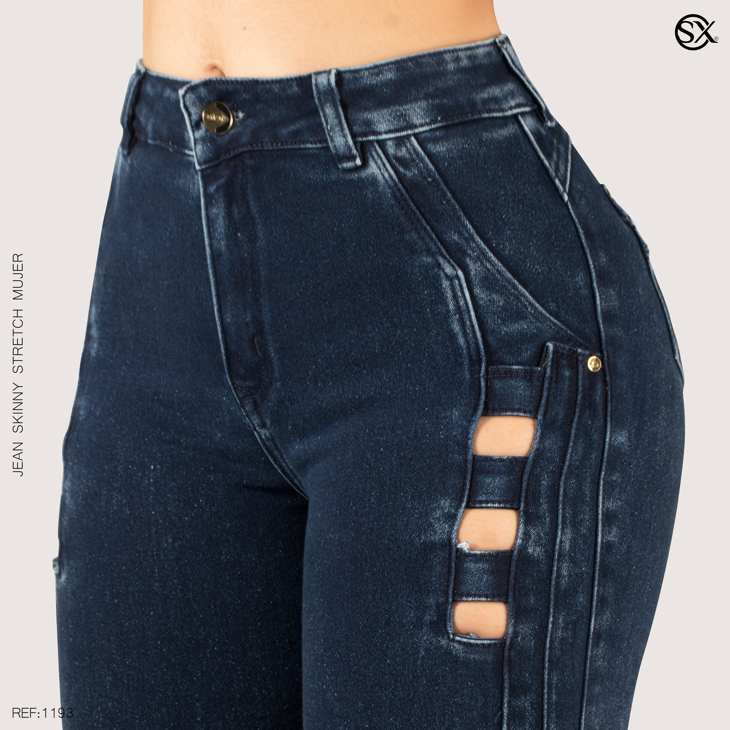 Jeans mujer Skinny 1193
