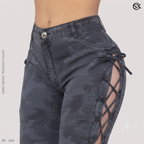Jeans Mujer SkinnyTrenzado 1203 Azul