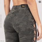 Jeans Mujer SkinnyTrenzado 1203 VERDE