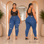 Jeans Mujer Plus 1243