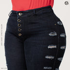 Jeans mujer Skinny plus 1255