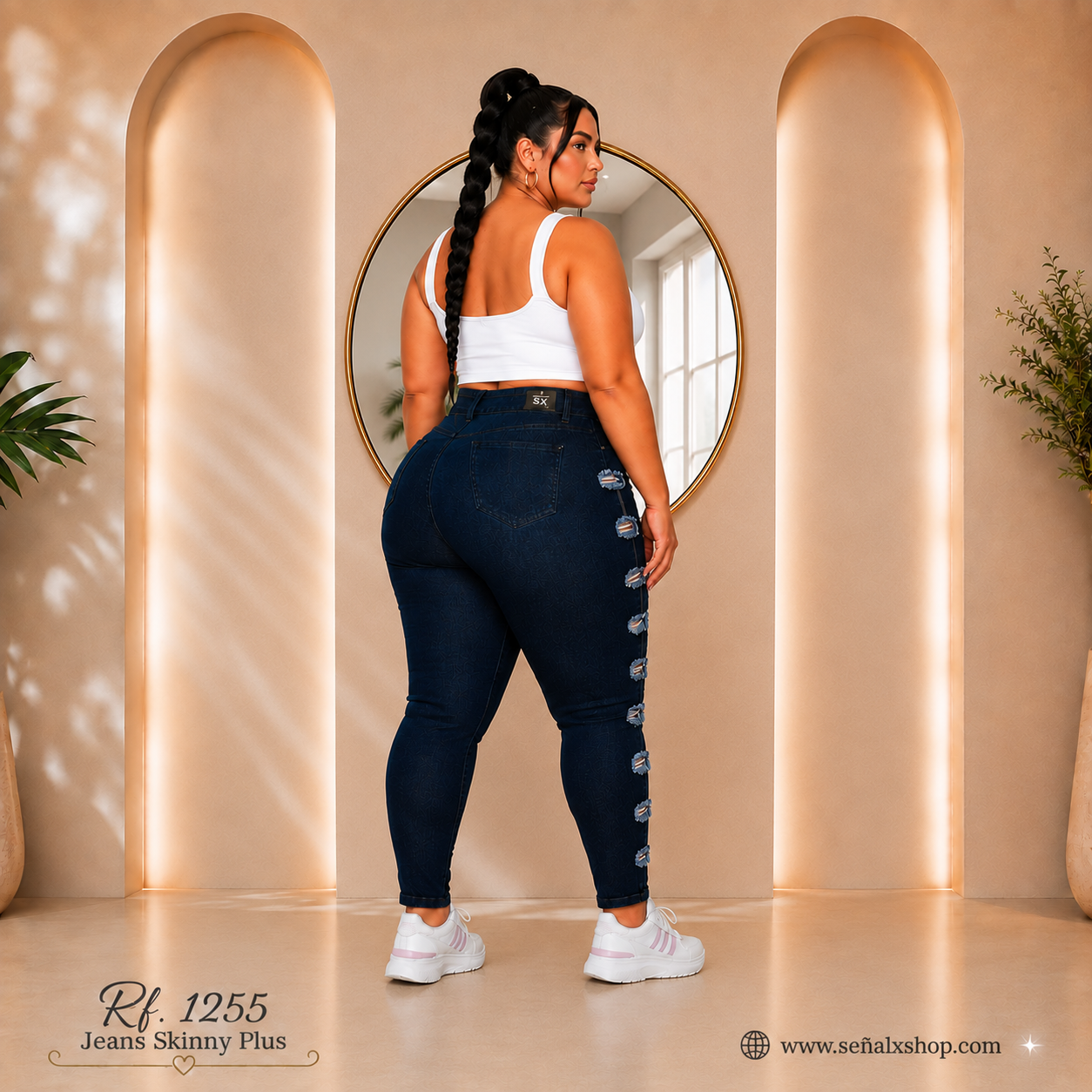 Jeans Mujer Plus 1255