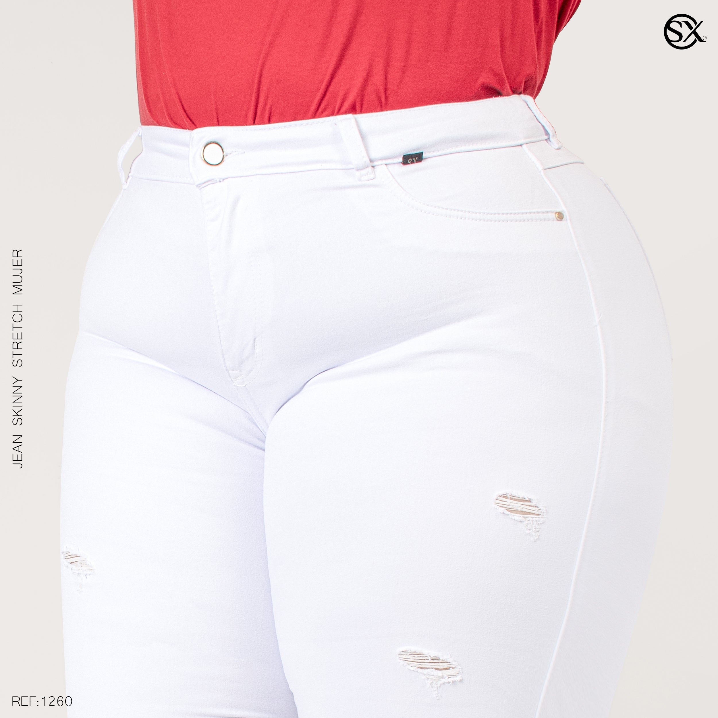 Jeans mujer Skinny plus 1260