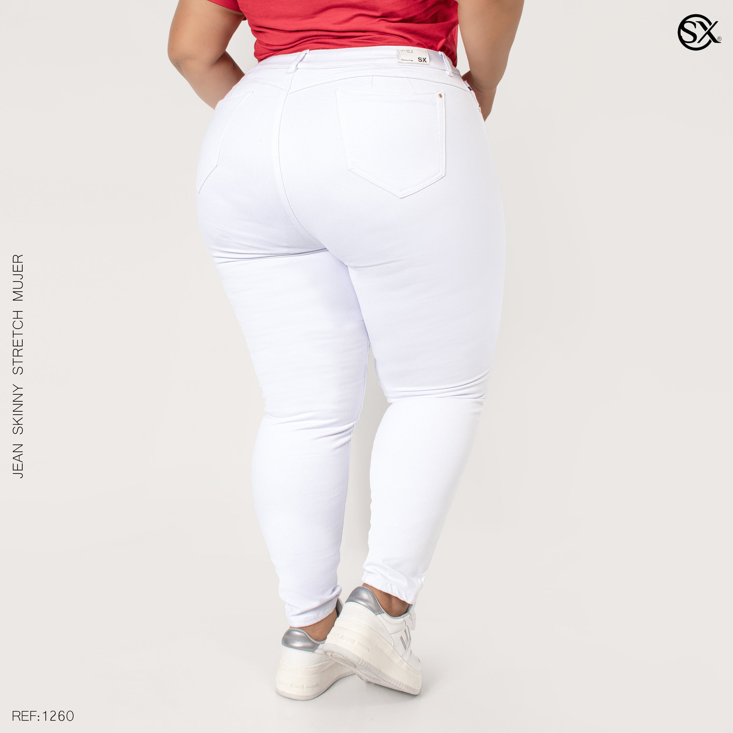 Jeans mujer Skinny plus 1260