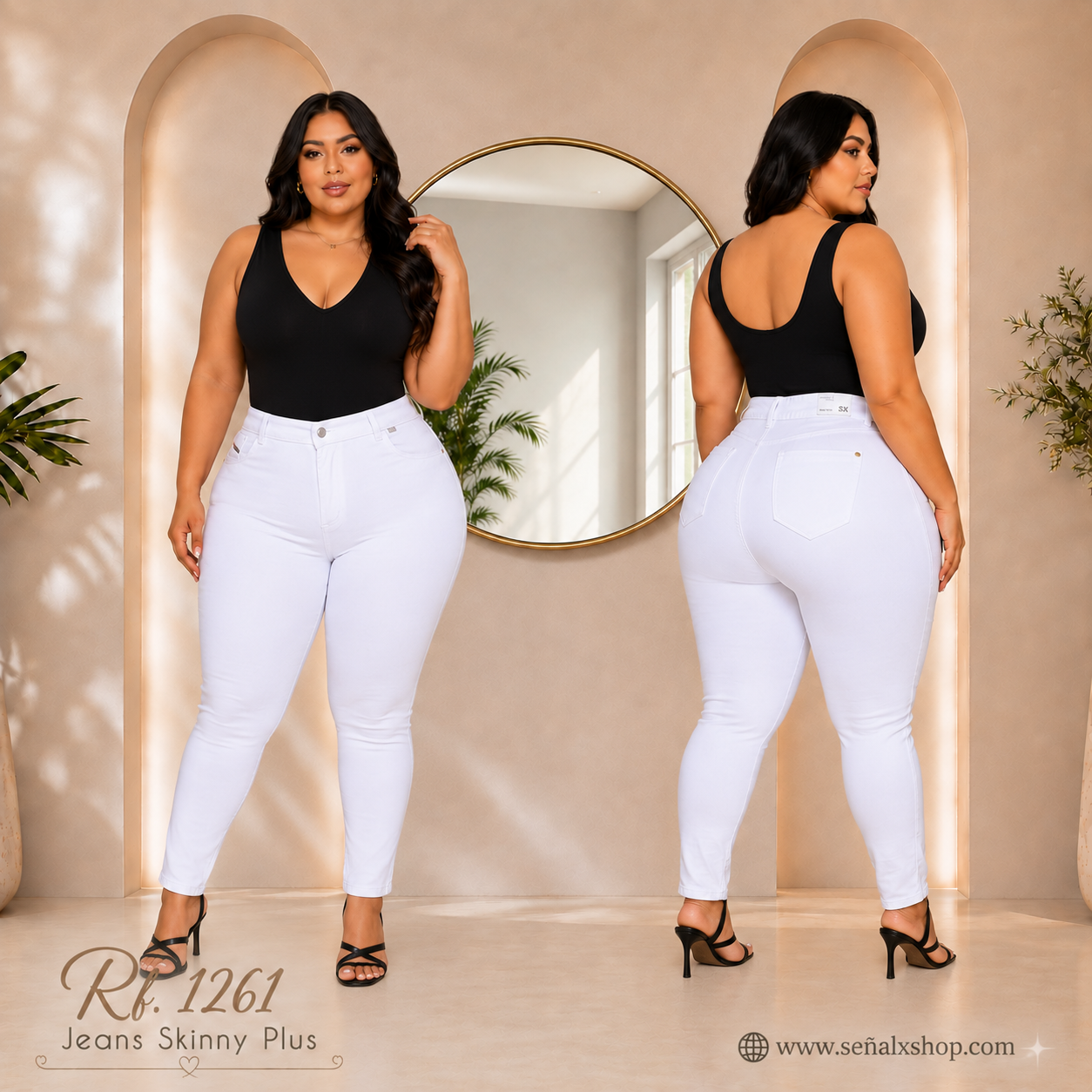 Jeans Mujer Plus 1261