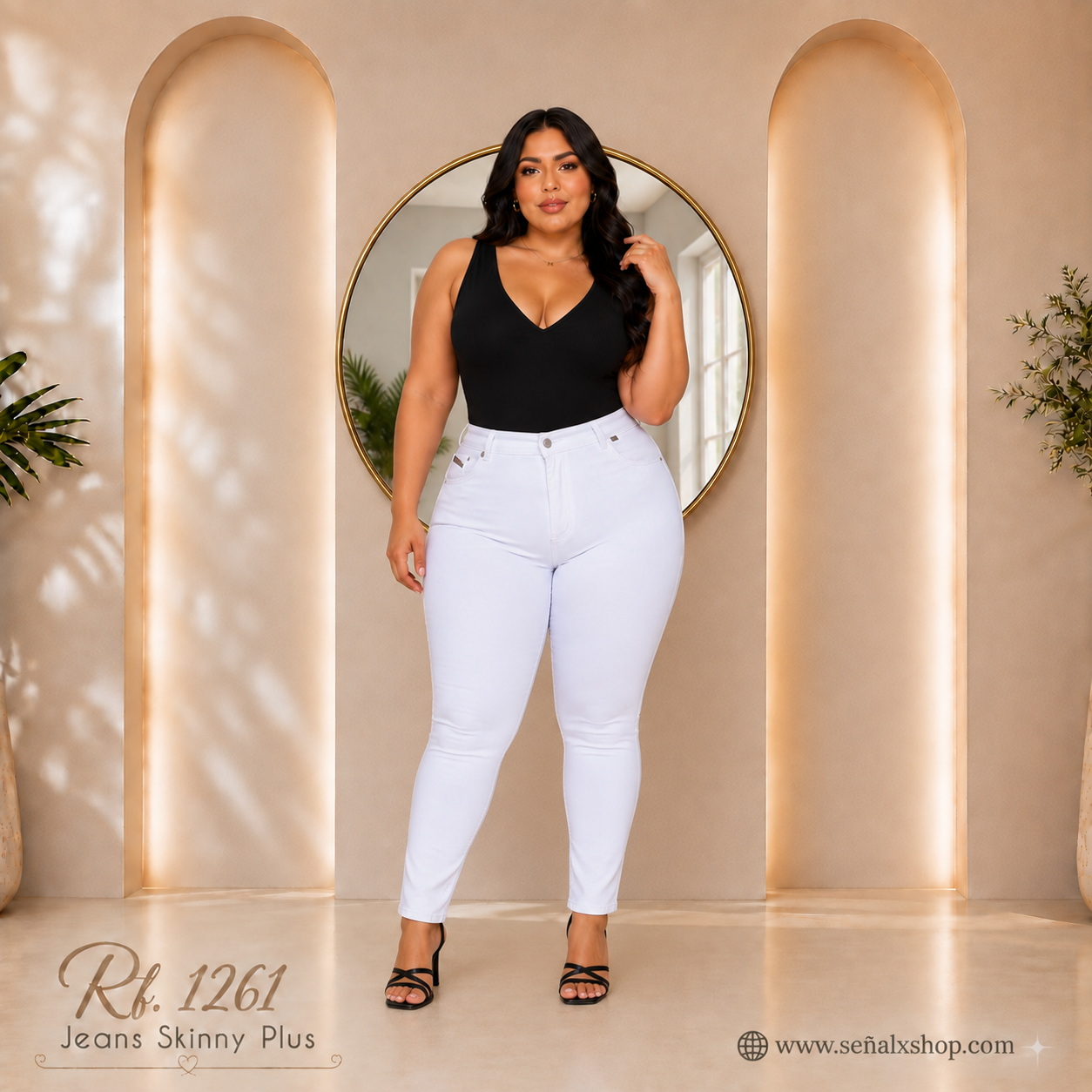Jeans Mujer Plus 1261