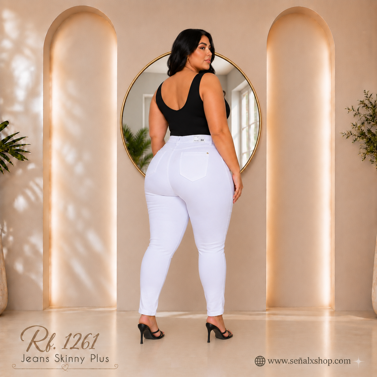 Jeans Mujer Plus 1261
