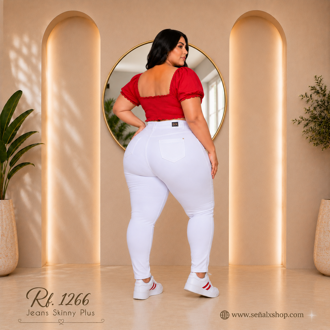 Jeans Mujer Plus 1266