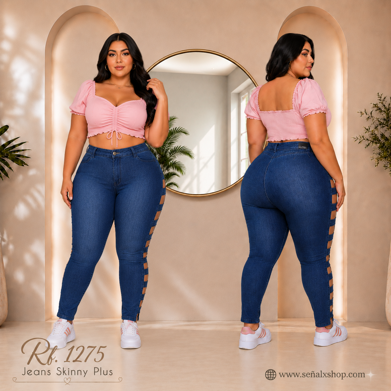 Jeans Mujer Plus 1275