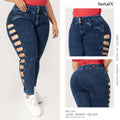Jeans mujer Skinny plus 1281