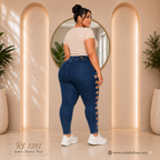 Jeans mujer Skinny plus 1281