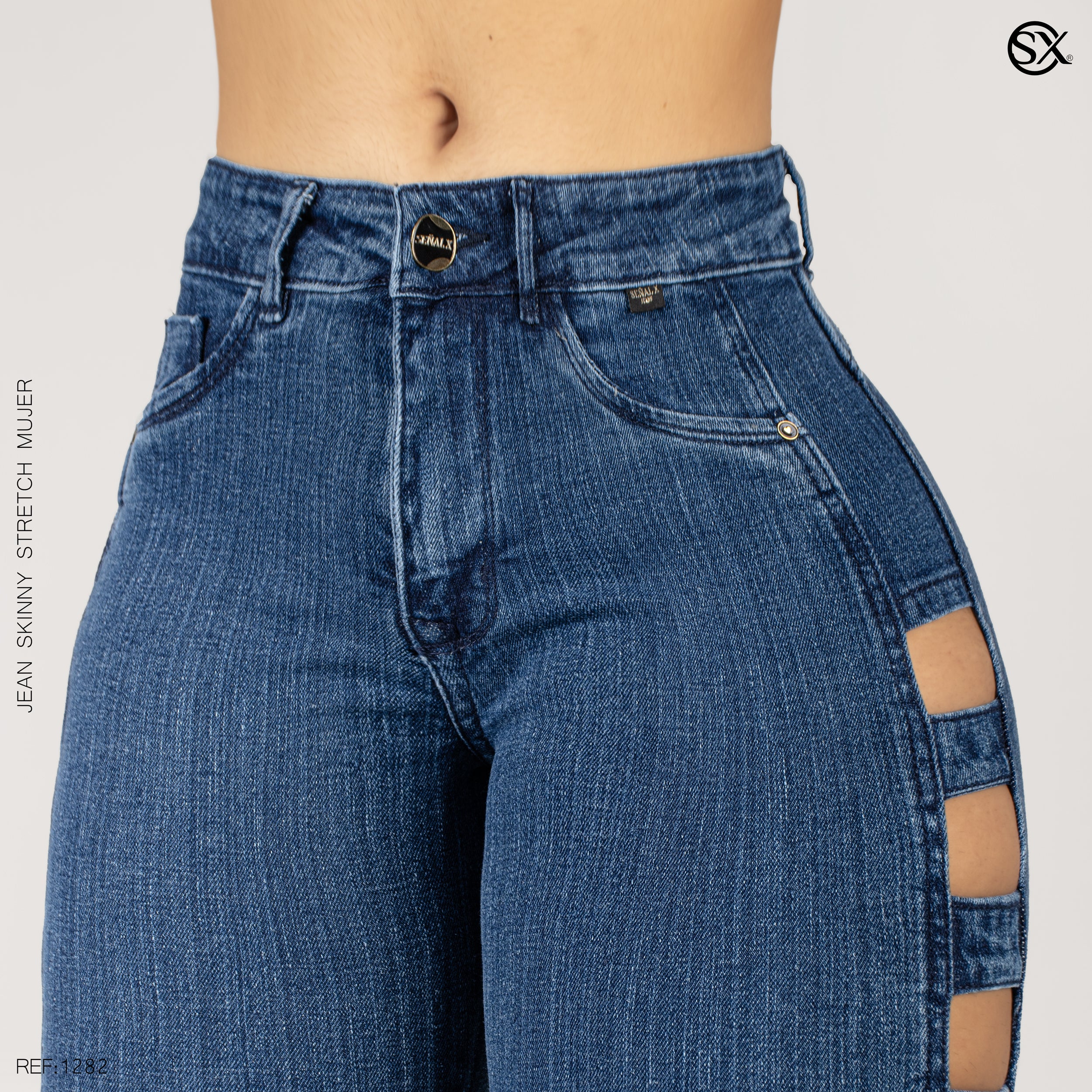 Jeans mujer Skinny 1282