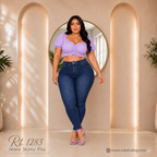 Jeans Mujer Plus 1283