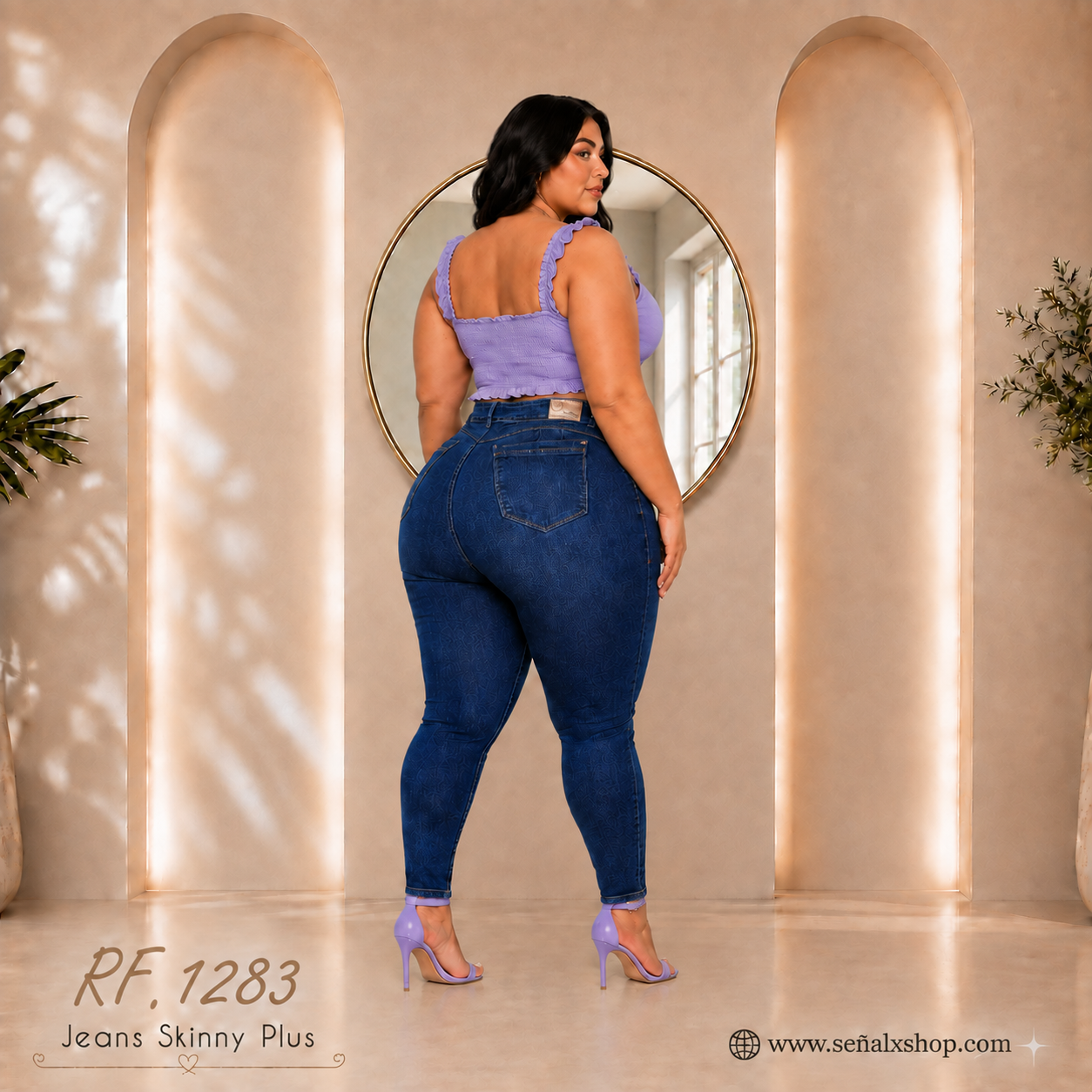 Jeans Mujer Plus 1283