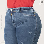 Jeans mujer Skinny plus 1298-1