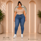 Jeans Mujer Plus 1298