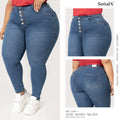 Jeans mujer Skinny plus 1299-1