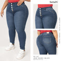 Jeans mujer Skinny plus 1299