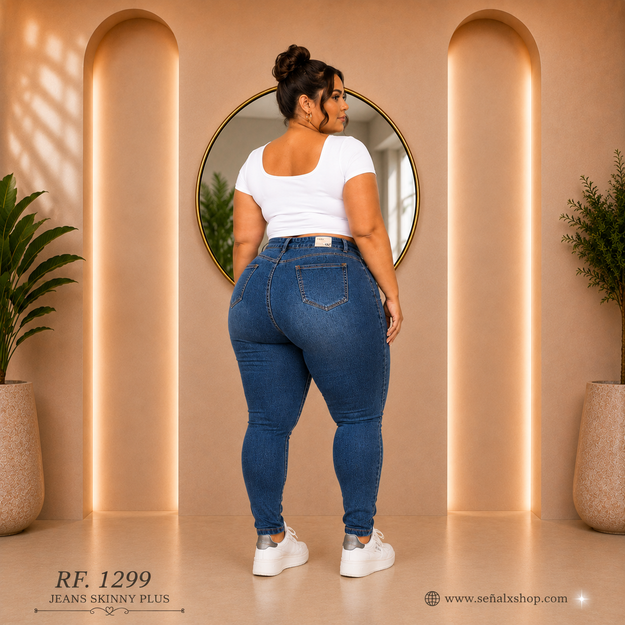 Jeans Mujer Plus 1299