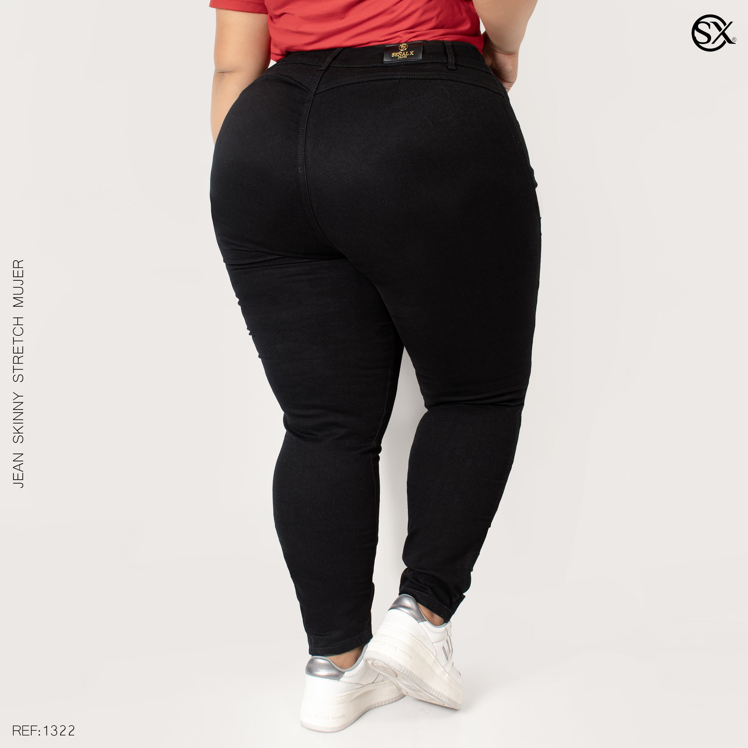 Jeans mujer Skinny plus 1322