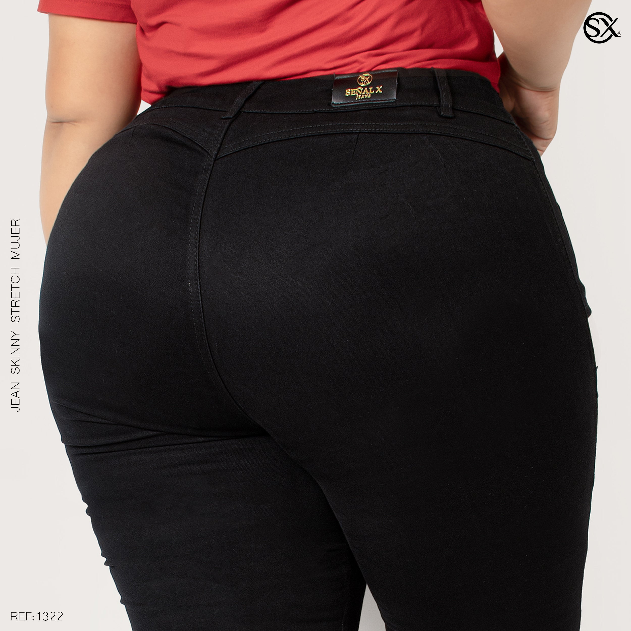 Jeans mujer Skinny plus 1322