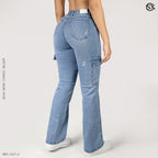 Jeans mujer Cargo 1327-2