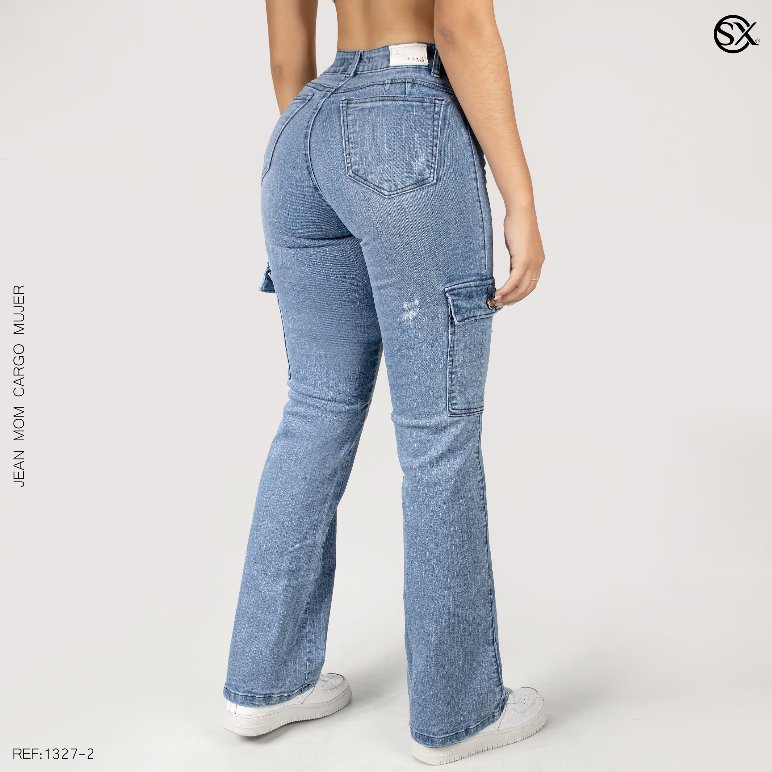Jeans mujer Cargo 1327-2