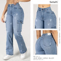 Jeans mujer Cargo 1327-2